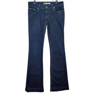 BKE Sabrina Boot Stretch Women’s Jeans  29x35.5 Blue Denim Flare Dark Wash